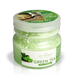 GREEN TEA DEEP SEA BODY SALT SCRUB (YEŞİL ÇAY VÜCUT TUZ PEELING) 500ml